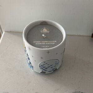 Disney Parks Donut Warm Cookie Scented Candle